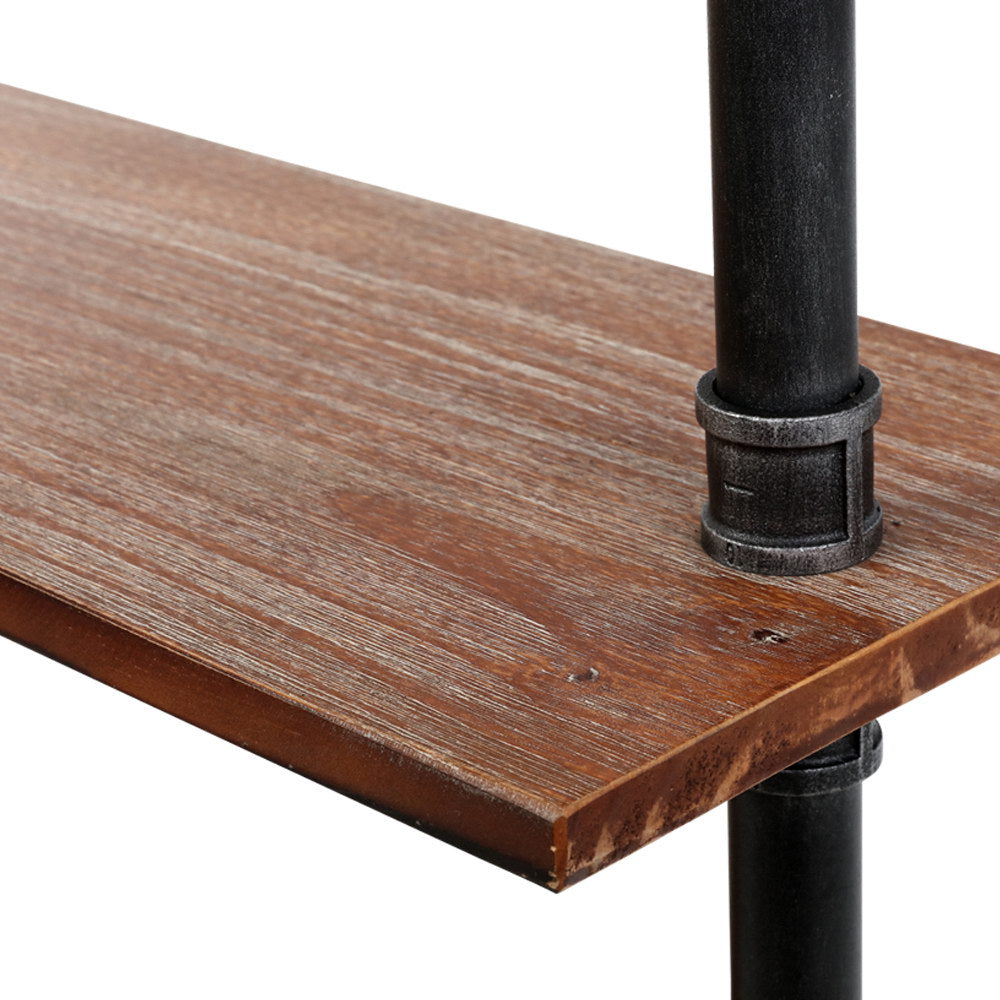 Floating DIY Pipe Shelf 6 Tiers - IRA