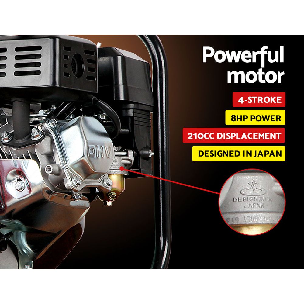 Petrol Water Pump 2 High Flow Transfer Fire Fighting Irrigation