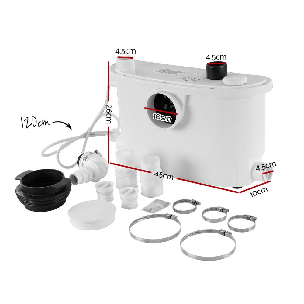 Macerator Sewerage Pump Waste Water Marine Toilet Disposal Unit Clean