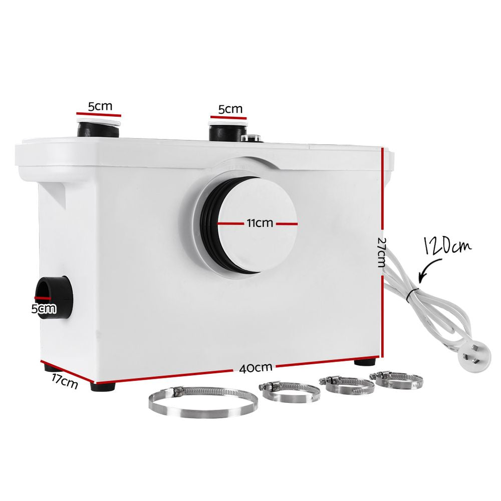 Macerator Sewerage Pump Waste Water Marine Toilet Disposal Laundry Unit