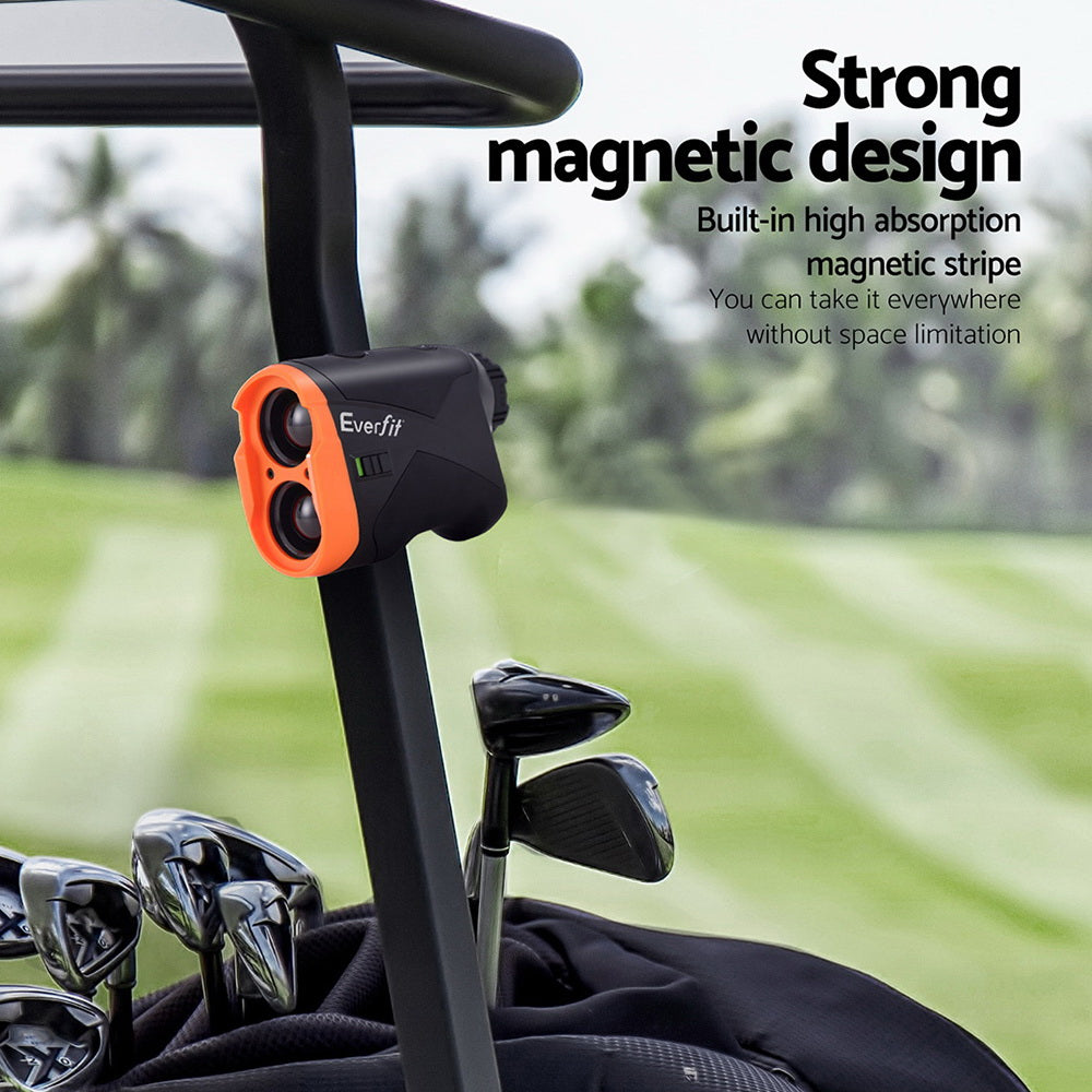 700M Golf Rangefinder Slope On/Off Vibration Alert Orange
