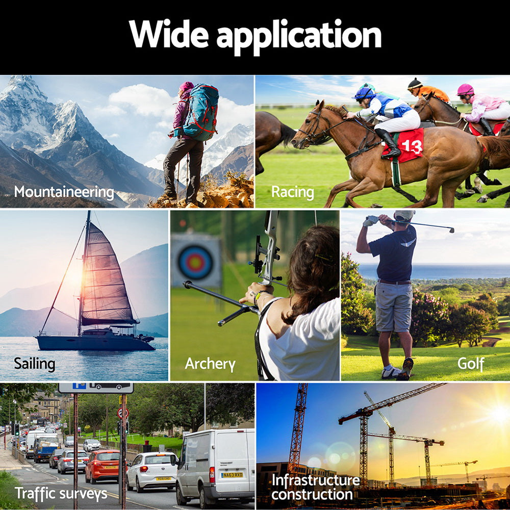 700M Golf Rangefinder Slope On/Off Vibration Alert Orange