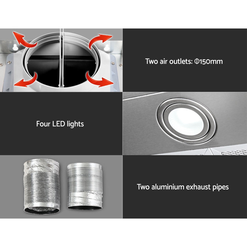 1500mm Range Hood 150cm BBQ Commercial Rangehood