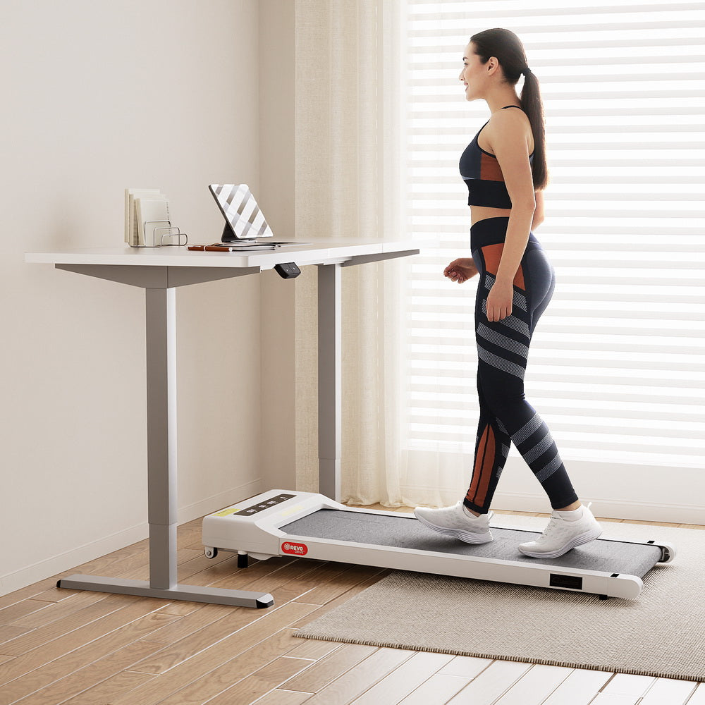 360mm Treadmill Electric Walking Pad with140cm Automatic Standing Desk