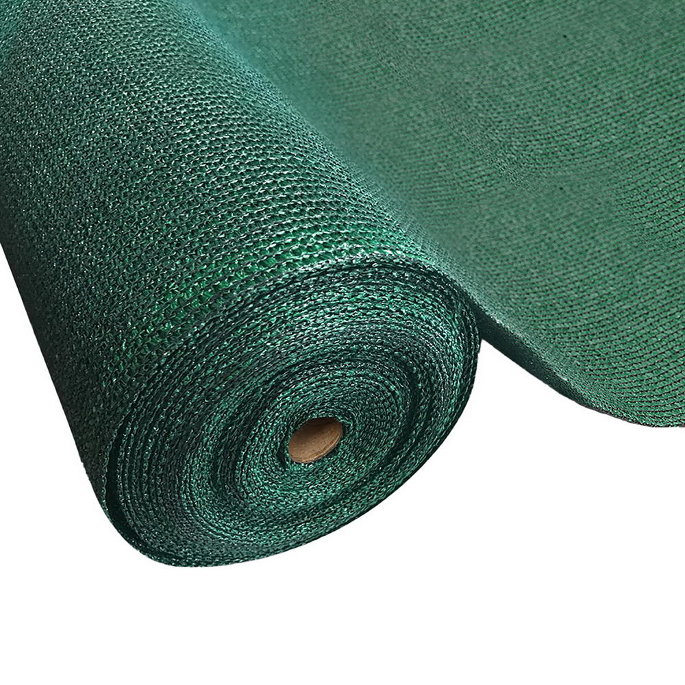 Instahut 50% Shade Cloth 3.66x10m Shade Cloth Sail Heavy Duty Shadecloth Garden Mesh Roll Green