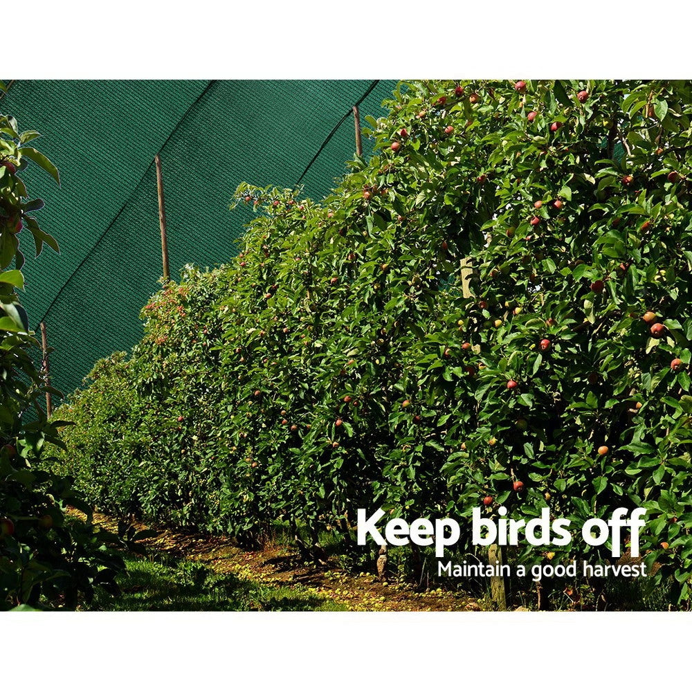 50% Shade Cloth 3.66x30m Shadecloth Wide Heavy Duty Green