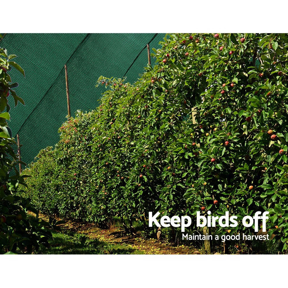 30% Shade Cloth 3.66x30m Shadecloth Wide Heavy Duty Green