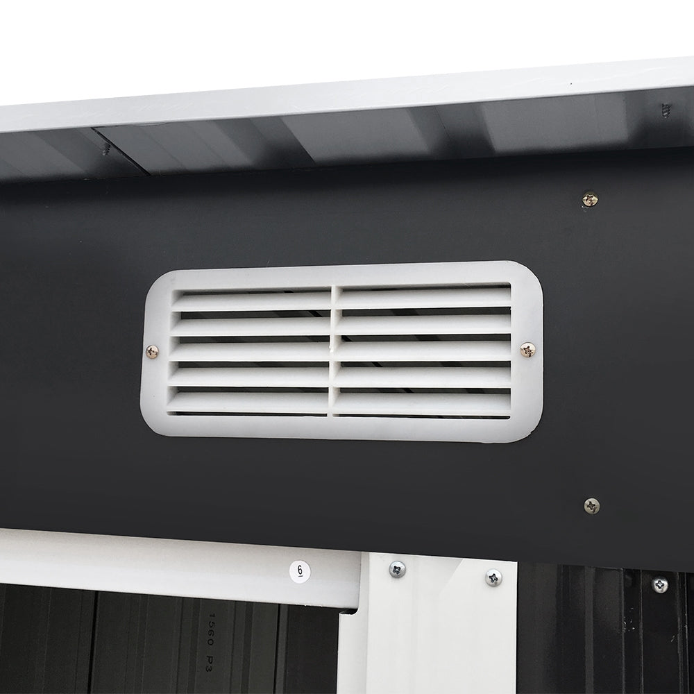 Garden Shed 1.94x1.21M Sheds Outdoor Storage Workshop House Tool Shelter Sliding Door