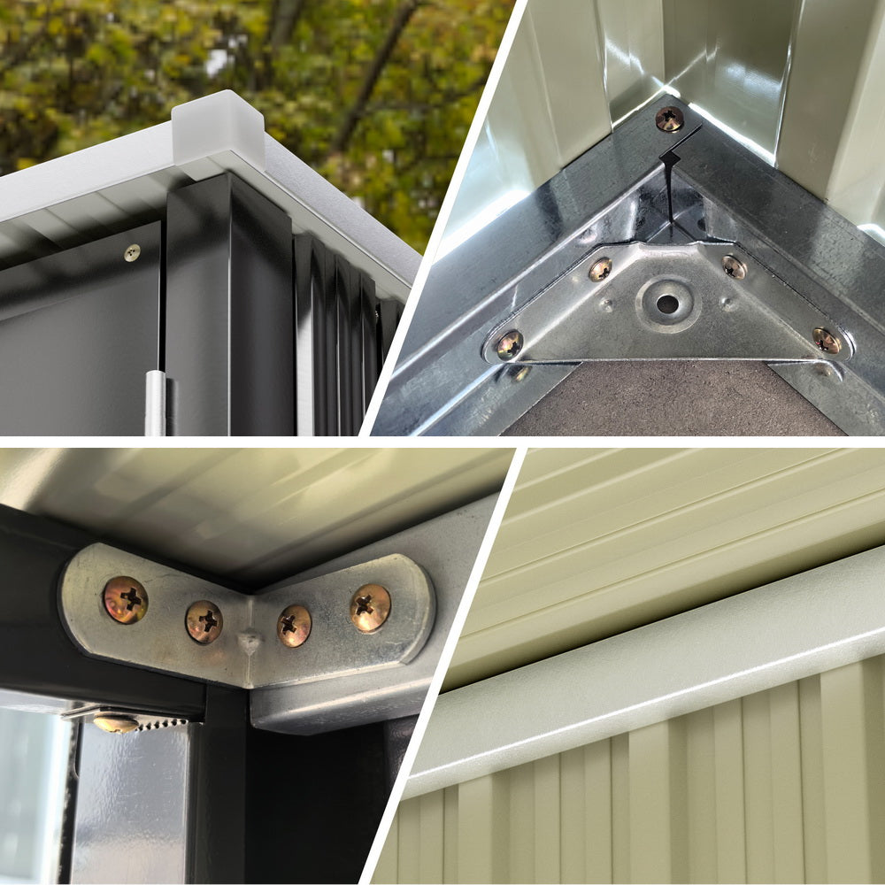 Garden Shed Sheds Outdoor Storage 2.06x1.96M Tool Workshop House Shelter