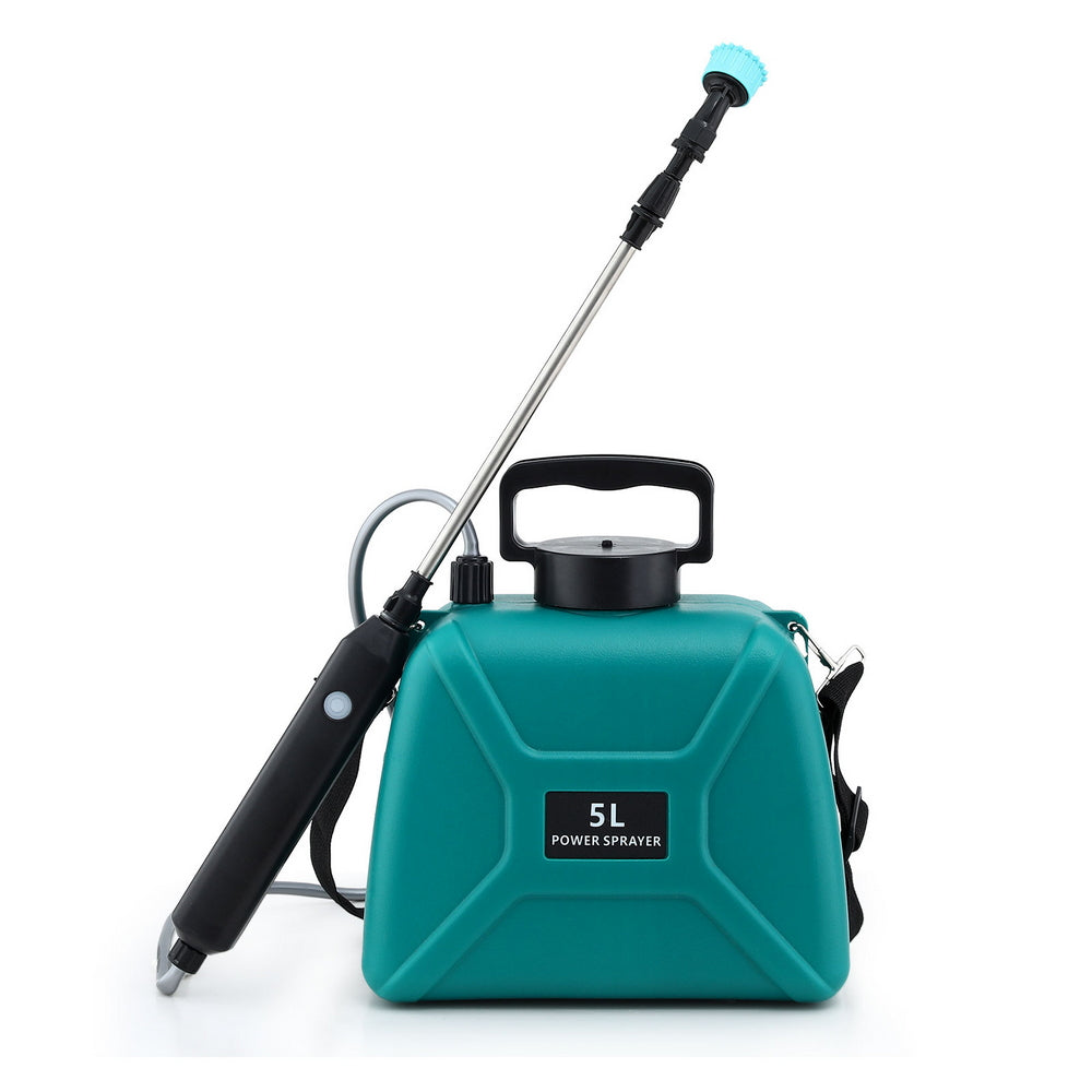 Giantz Weed Sprayer Garden Sprayer USB Charging Electric Shoulder Sprayer 5L