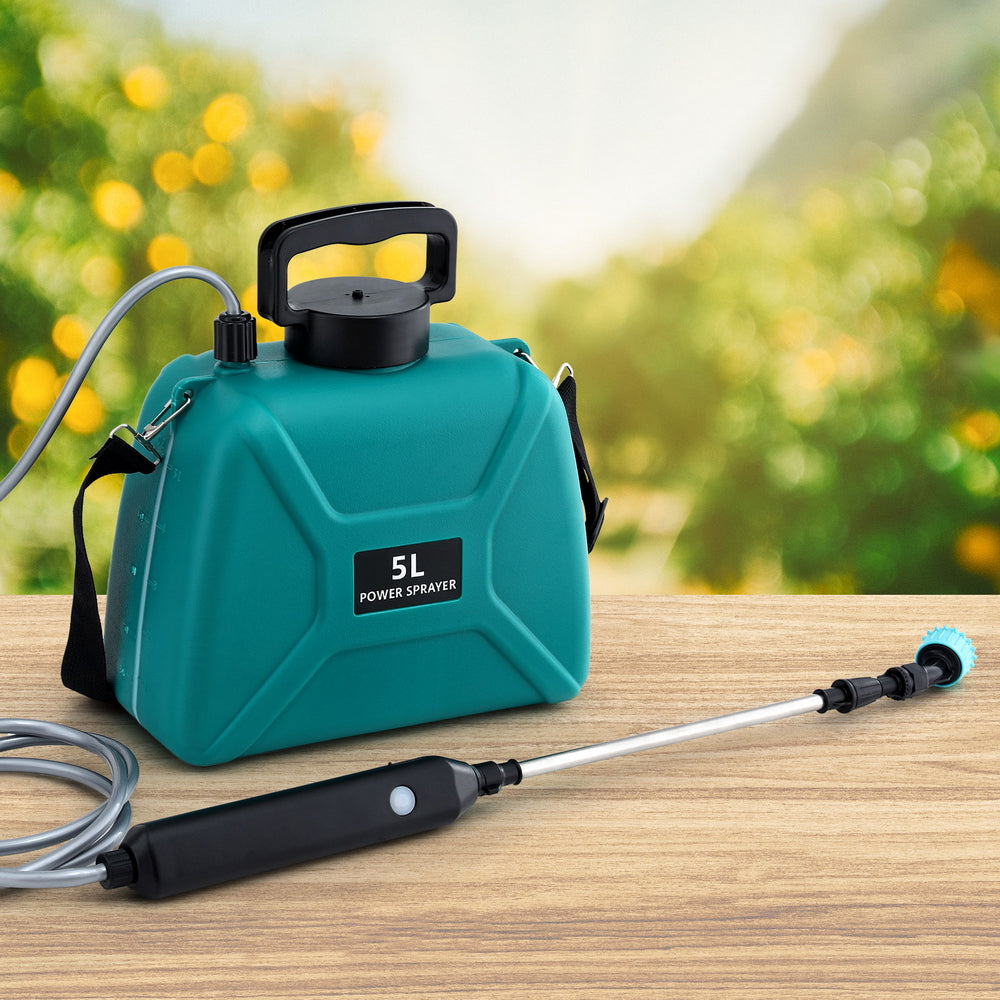 Giantz Weed Sprayer Garden Sprayer USB Charging Electric Shoulder Sprayer 5L