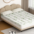 Giselle Bedding Pillowtop Mattress Topper 7.5cm Thick Bamboo Pad for Back Pain Relief Washable Skin-friendly Bed Protector with 45cm Deep Pocket Queen