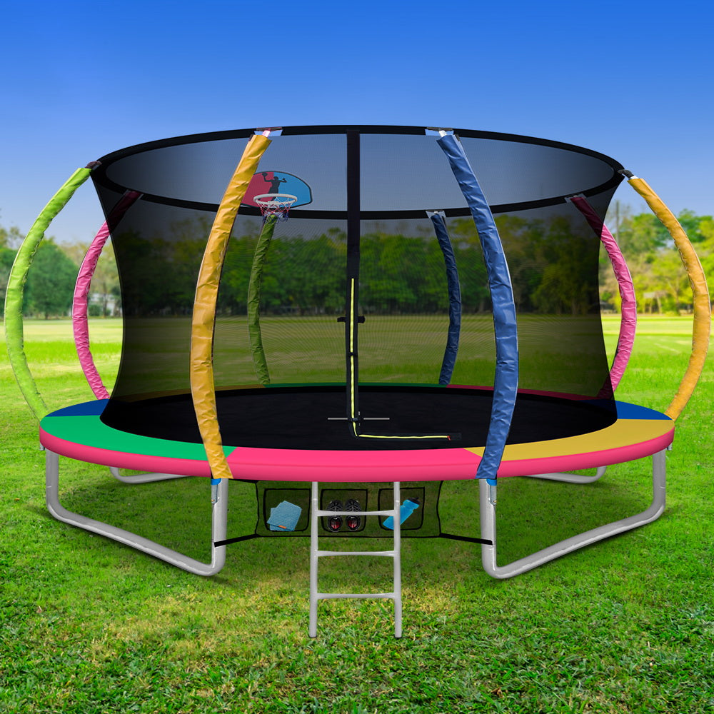 12ft Trampoline Rebounder for Kids