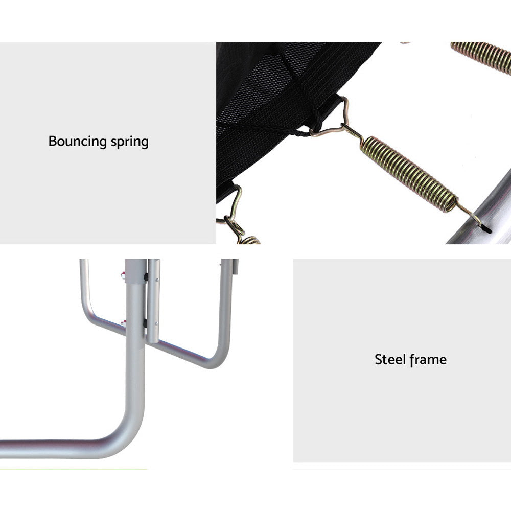 6ft Kids Round Trampoline Rebounder