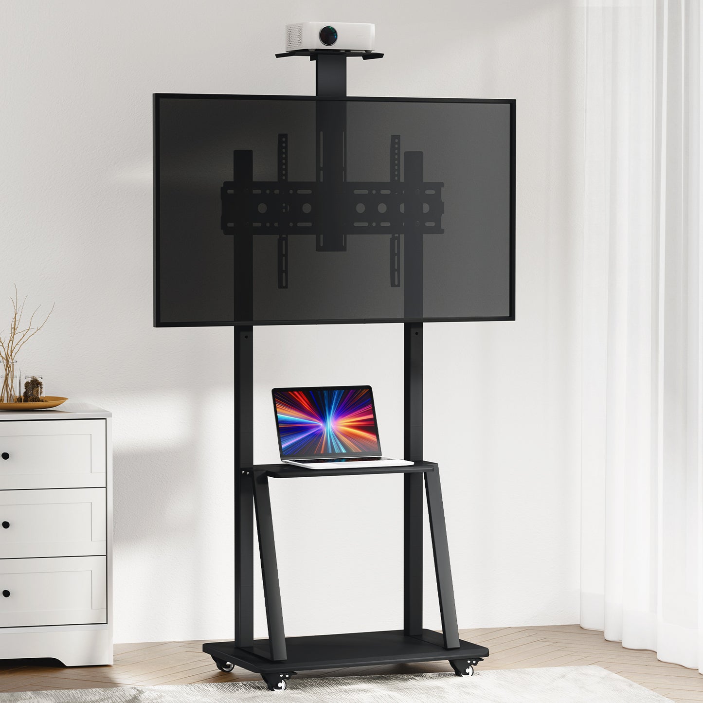 Mobile TV Stand for 32inch-75inch TVs