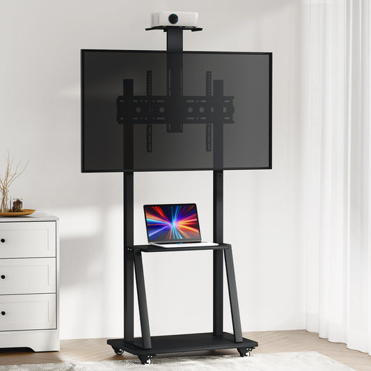 Mobile TV Stand for 32inch-75inch TVs