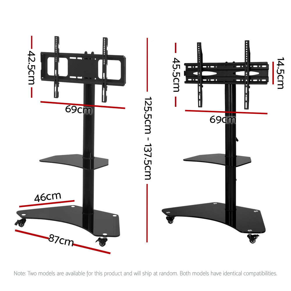 Mobile TV Stand for 32inch-70inch TVs Mount Bracket Portable Solid Trolley Cart