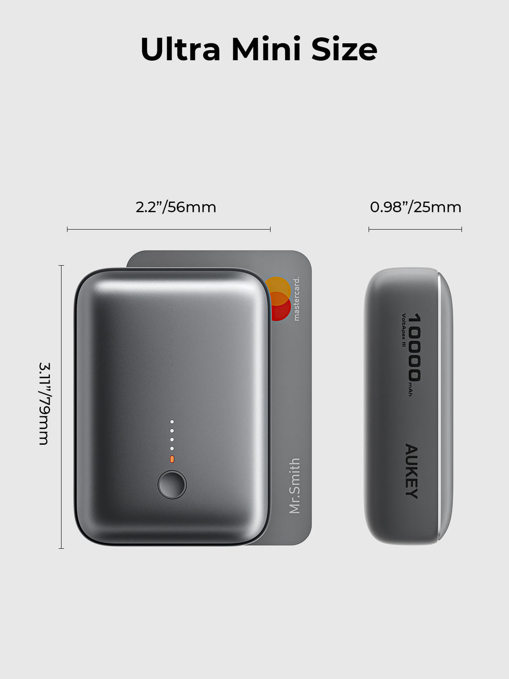Spark Mini 10000 Compact Fast Charging Power Bank (PB-Y55)