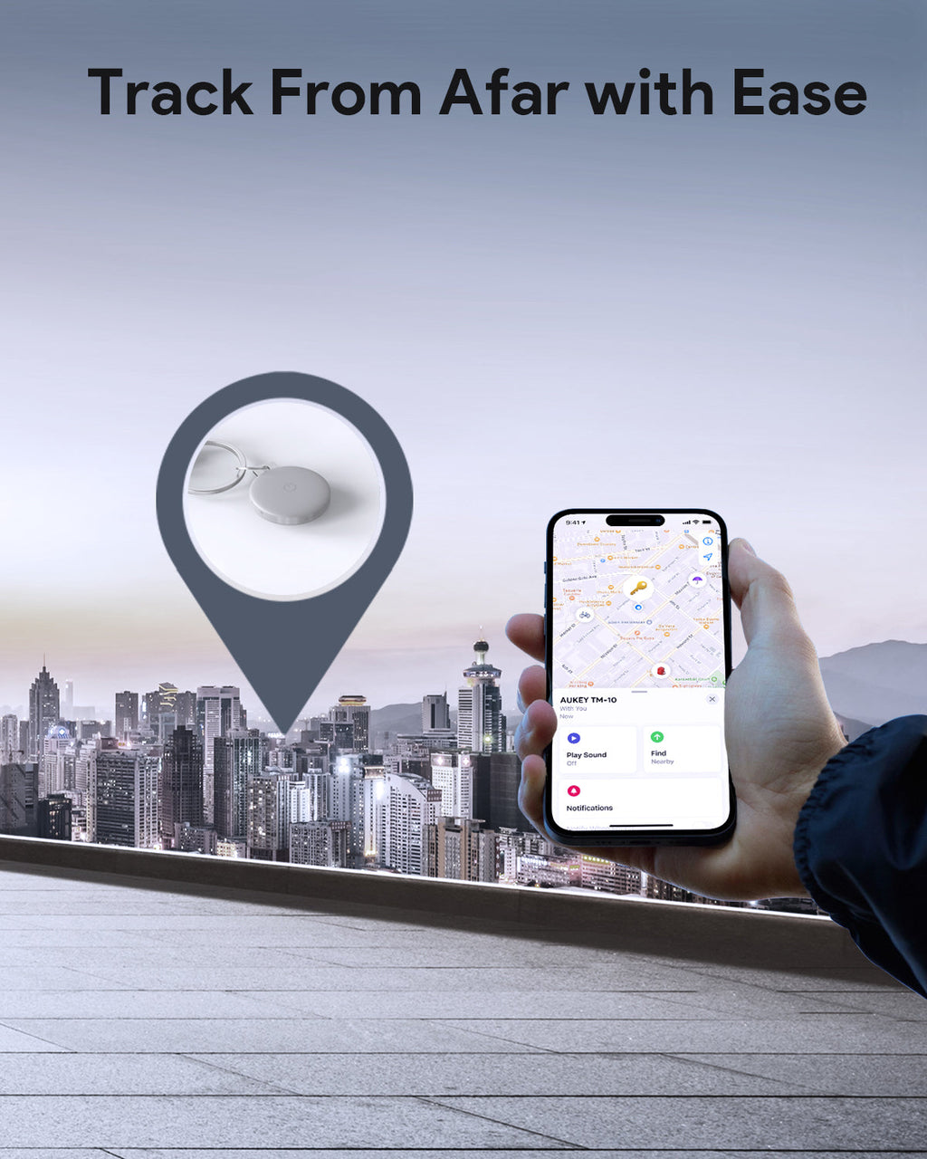 Track Mate 1 Smart Bluetooth Tracker (TM-10)