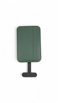 Genuine Leather Weave Wallet with Magsafe - Green