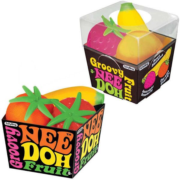 Groovy Fruits Squeeze Ball Set