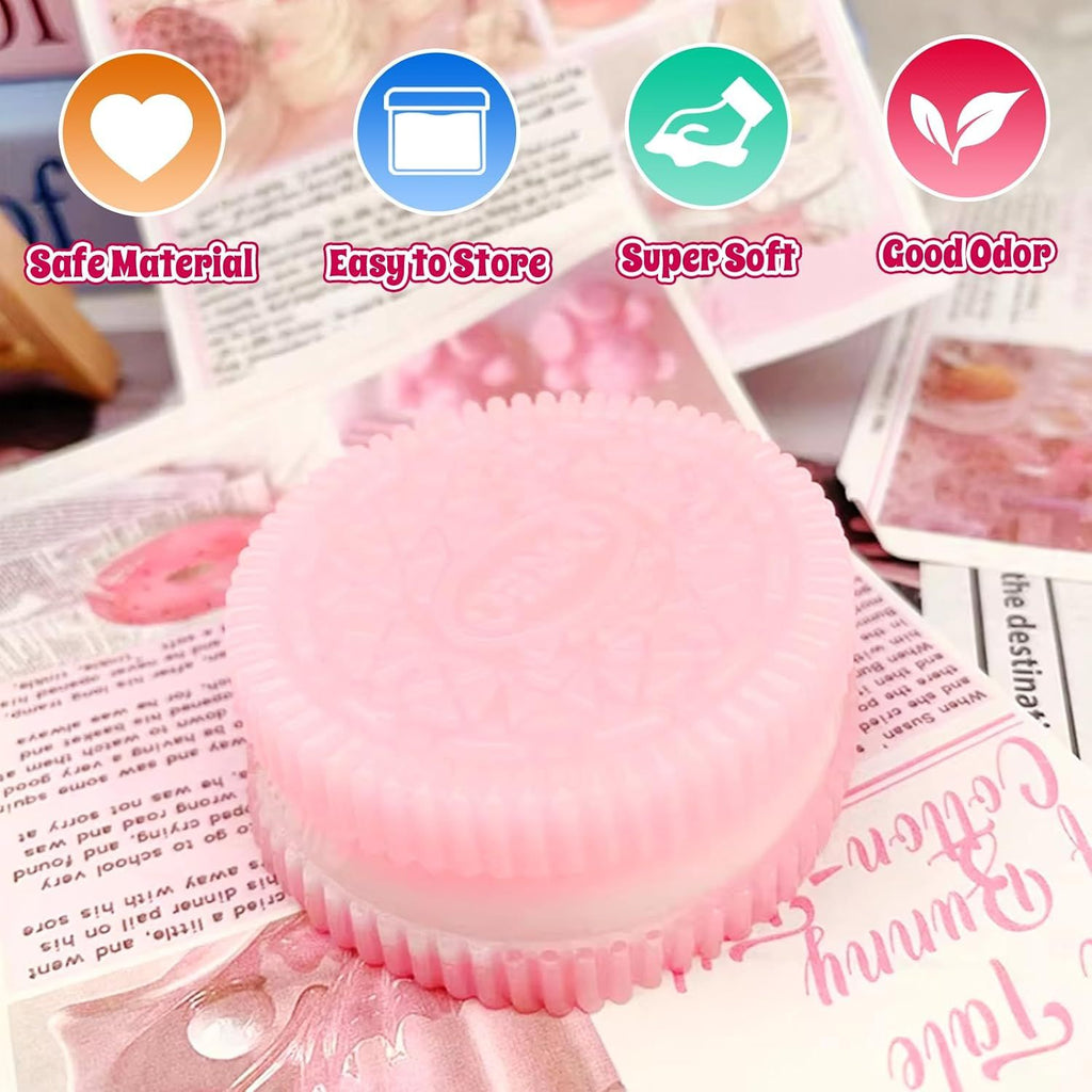 4-Pack Cookie Squishy Set, Soft Squeeze Items