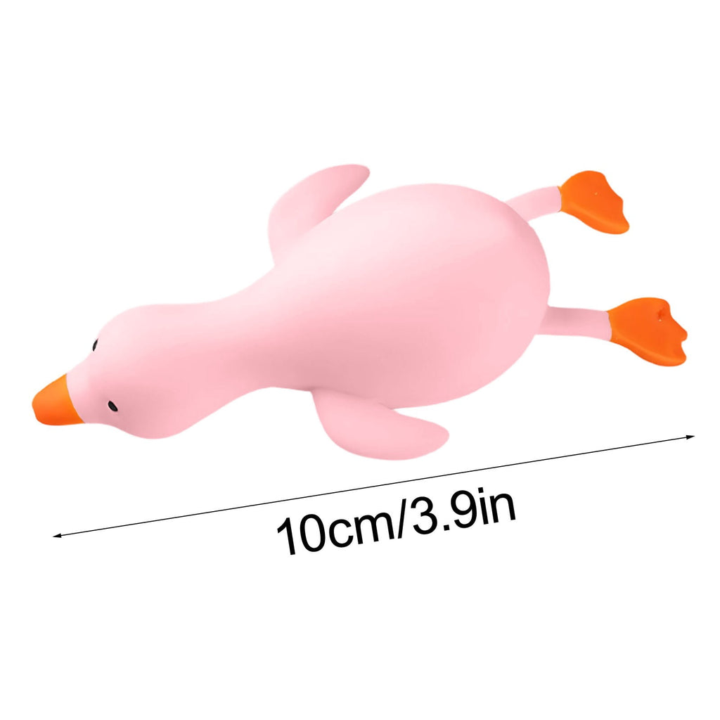 Darzheoy Squeeze Glitter Ducks Fidget Toys Pack Stress Relief Sensory Toys for Kids Adults Anxiety Relief Squeeze Toys (Random, 1pc) O