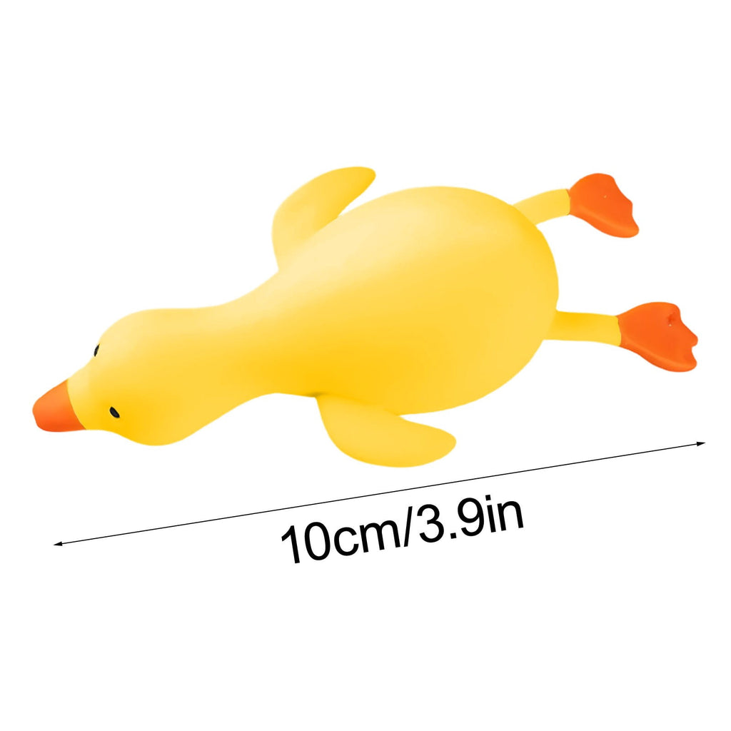 Darzheoy Squeeze Glitter Ducks Fidget Toys Pack Stress Relief Sensory Toys for Kids Adults Anxiety Relief Squeeze Toys (Random, 1pc) O