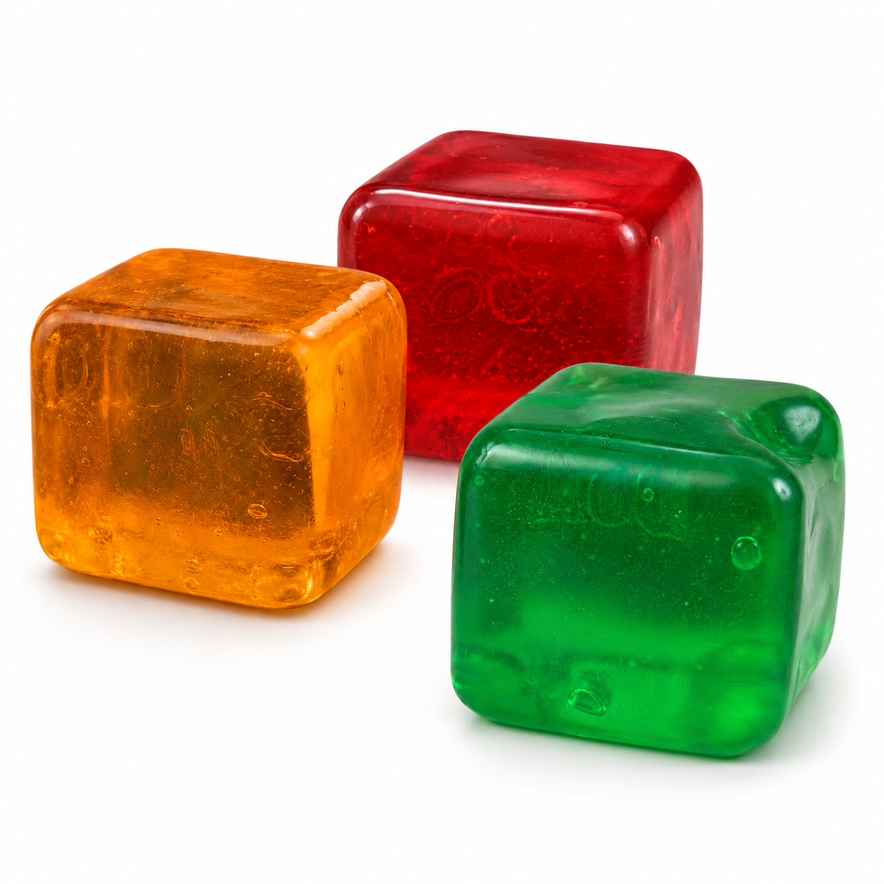 Red Stress Cube Fidget Squishy Slow Rising Squeeze Toy, Fun Sensory Stress Ball for Kids Adults Teens