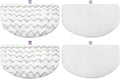 4 Pack Steam Mop Pads Replacement or Bissell Powerresh Steam Mop 1940 1440 1544 1806 2075 Series, Model 5938 19402 19404 19408 19409 1940A 1940 1940Q 1940T 1940W, Microiber Washable, Reusable
