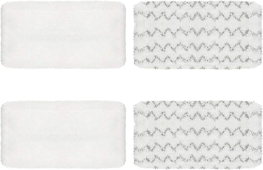 4 Pack Steam Mop Pads or Bissell Symphony 1252 1606670 1543 1652 1132 1530 11326 Vacuum and Steam Mop, Bissell 2747A Replacement Pads, Bissel Symphony Pet Mop Pads, Microiber Washable & Reusable