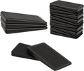 urniture Levelers, lexible Plastic Shims urniture Leveling Wedge Shims Anti-Wobble Pad or Chair Table Couch Bed Toilet or Home Improvement (Black, 20 Pack)