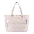 Lightweight Puffy Tote Bag for Women with Compartments Shoulder Bag