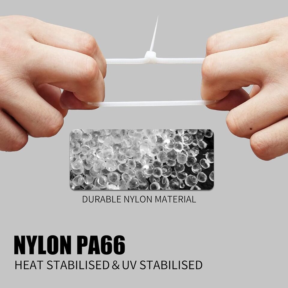 Cable Ties Zip Ties Nylon UV Stabilised 1000x Bulk Black Cable Tie AU STOCK