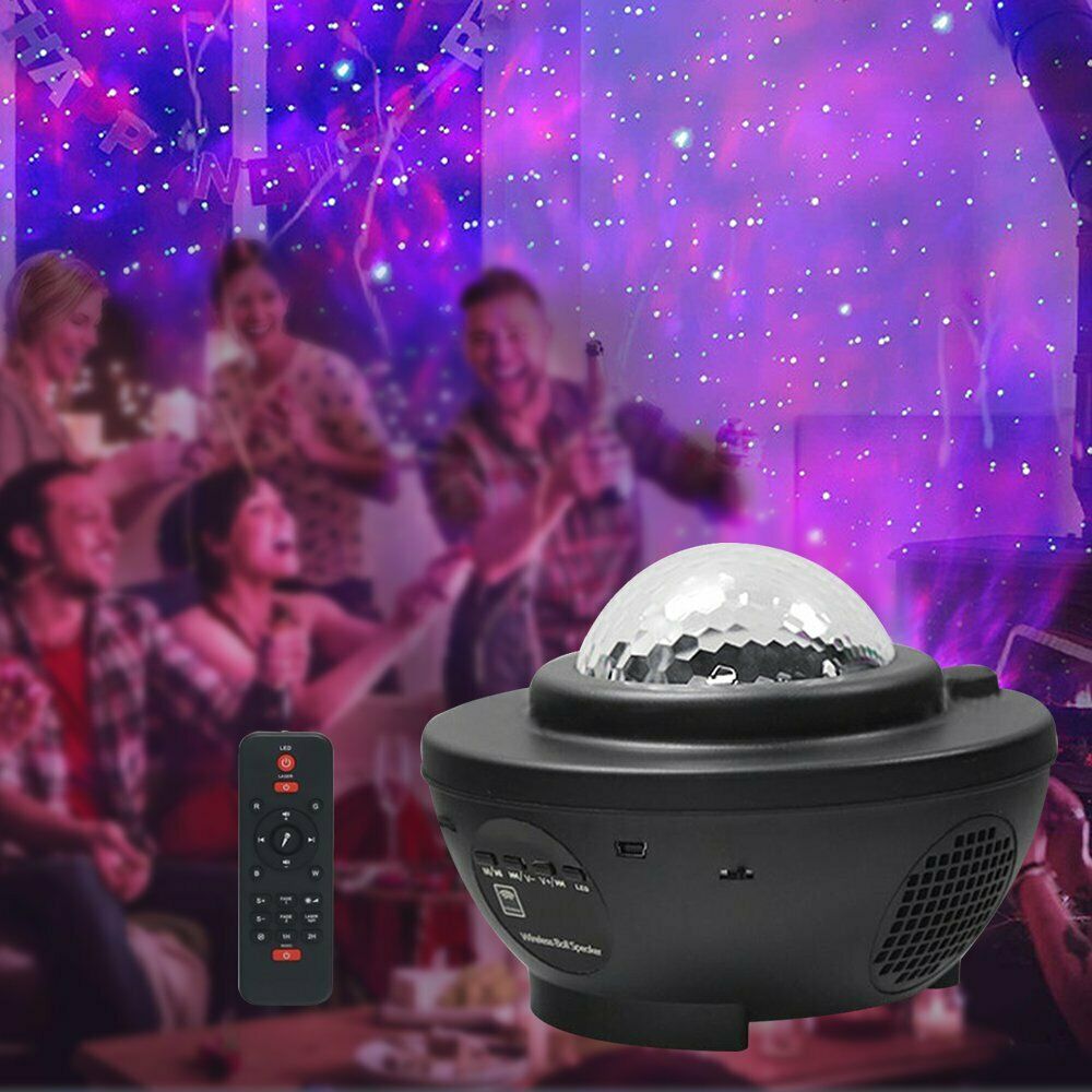 Galaxy Starry Night Light Projector Ocean Star Sky Party Baby Kids Room LED Lamp