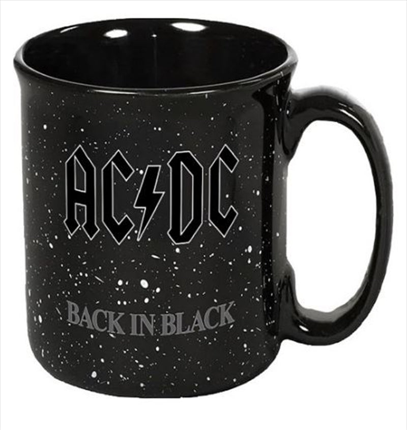 AC/DC ¨C Back in Black Ceramic Camper Mug