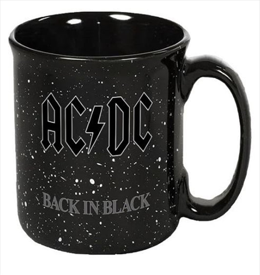 AC/DC ¨C Back in Black Ceramic Camper Mug
