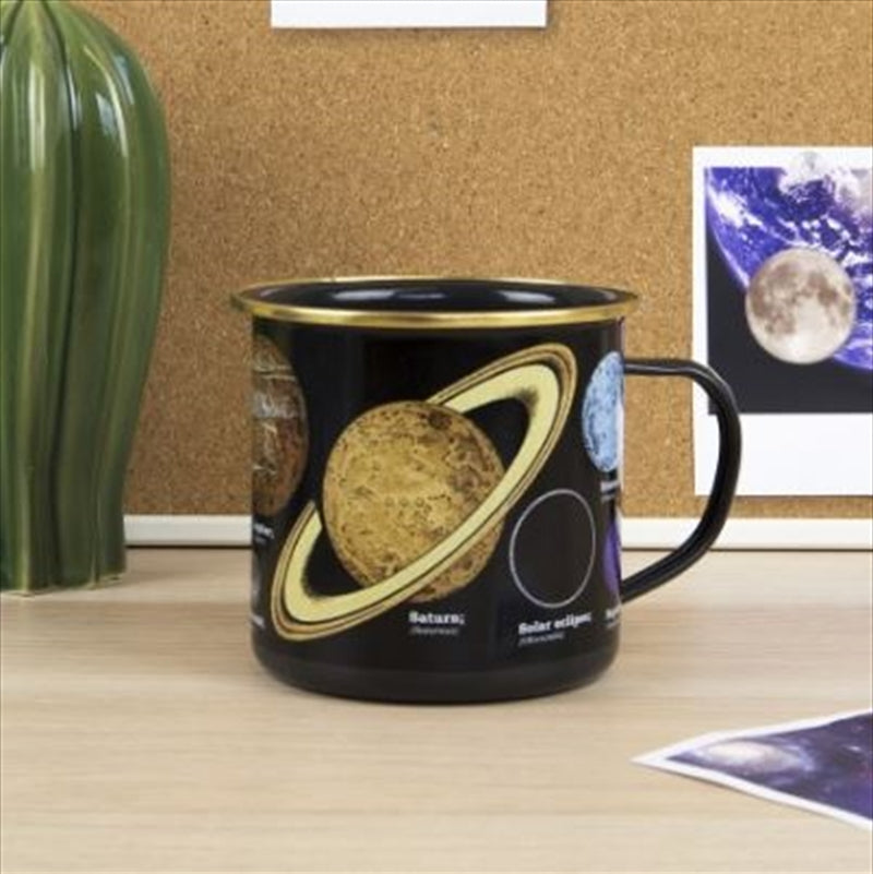 Astronomia Enamel Mug