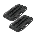 Mini Recovery Tracks Traction Boards Sand Mud Snow 4WD 4x4 Vehicle 1 Pair Black