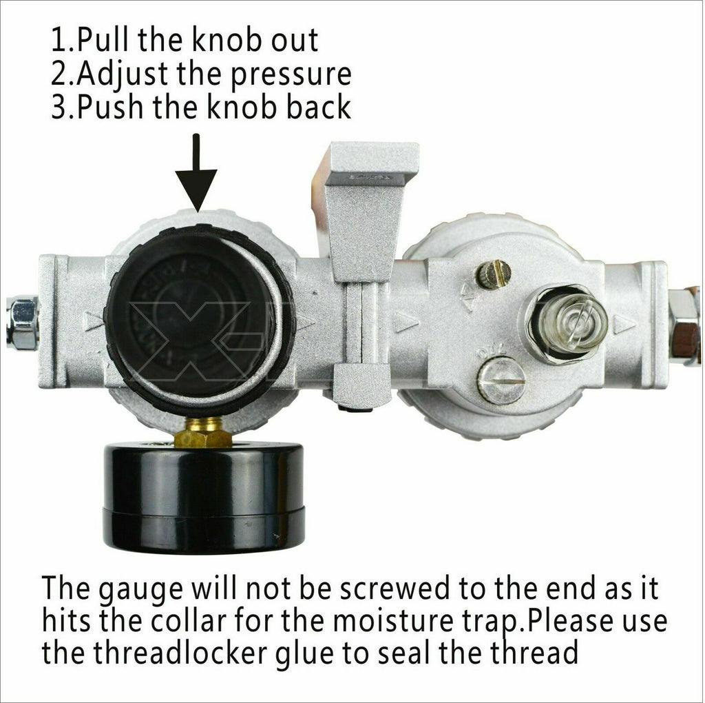 Air Compressor Moisture Filter Water Trap Filter Regulator Mount Fitting