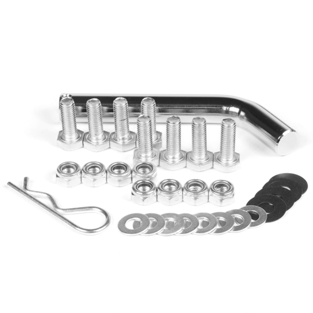 Winch Cradle Mounting Plate Bracket Foldable Steel Bar Truck Trailer 4WD Universal For 9000 10000 12000 13000 14500LBS winch