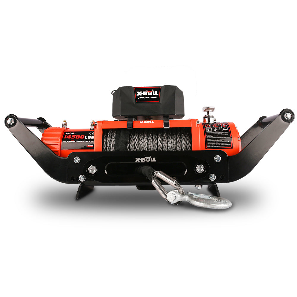 Winch Cradle Mounting Plate Bracket Foldable Steel Bar Truck Trailer 4WD Universal For 9000 10000 12000 13000 14500LBS winch