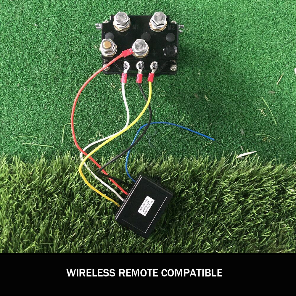 Winch Solenoid Relay Controller 500A DC Switch 4WD 9500LBS-17000LBS 4x4