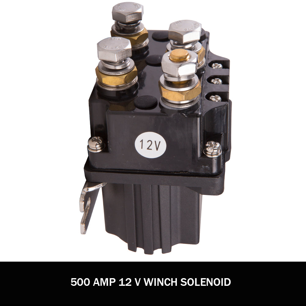Winch Solenoid Relay Controller 500A DC Switch 4WD 9500LBS-17000LBS 4x4