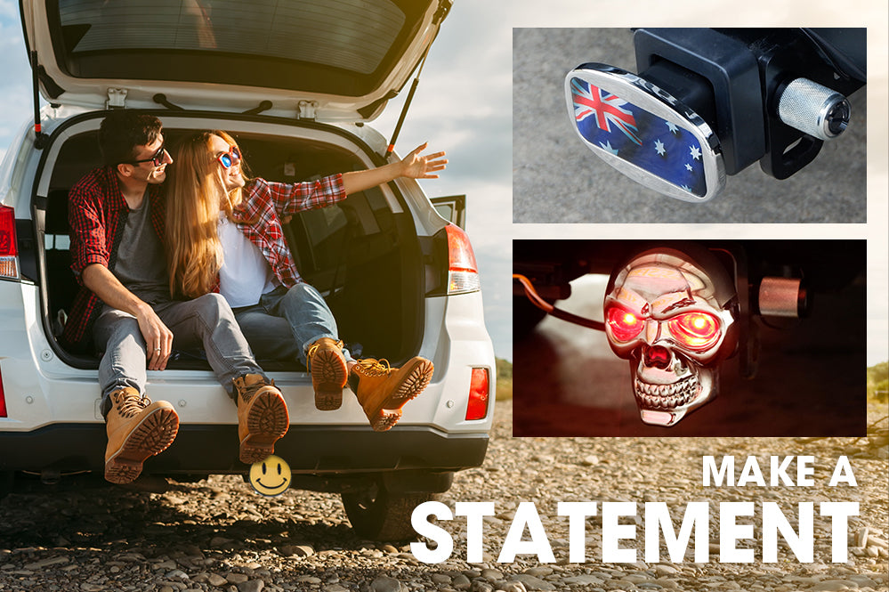 JAXSYN Hitch Extender for Novelty Tow Bar Covers  (40mm to 180mm)