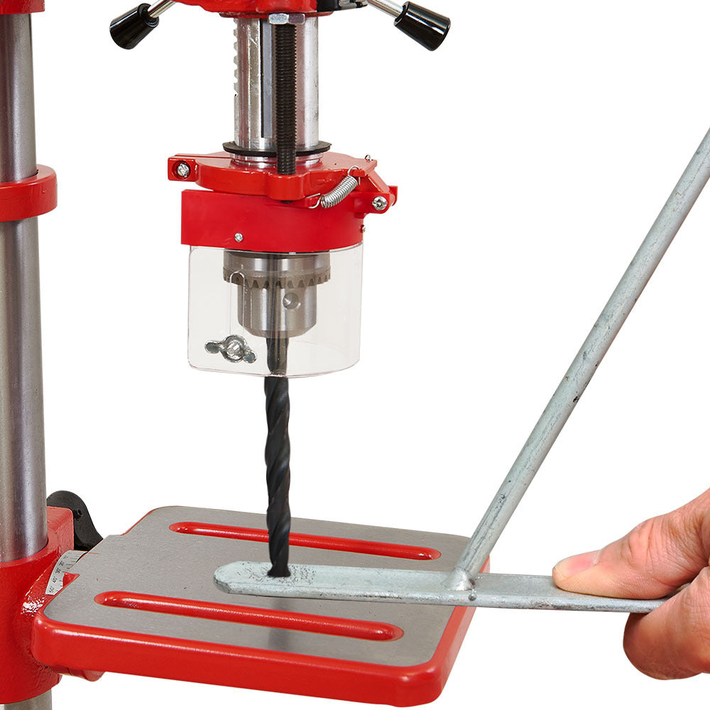 Baumr-AG DP15 600W 10  Pedestal Bench Drill Press, 12 Speeds, 16mm Chuck (DP15 II)