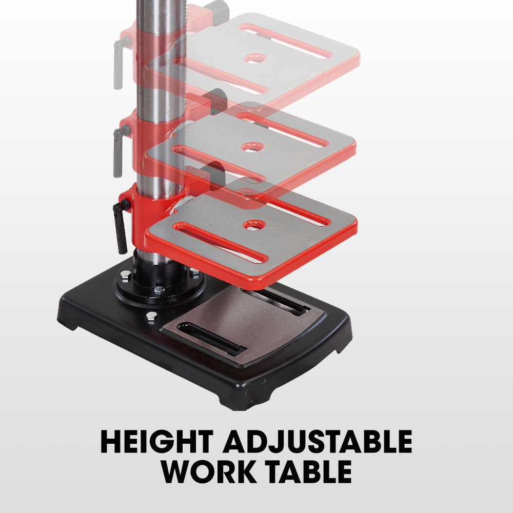 Baumr-AG DP15 600W 10  Pedestal Bench Drill Press, 12 Speeds, 16mm Chuck (DP15 II)