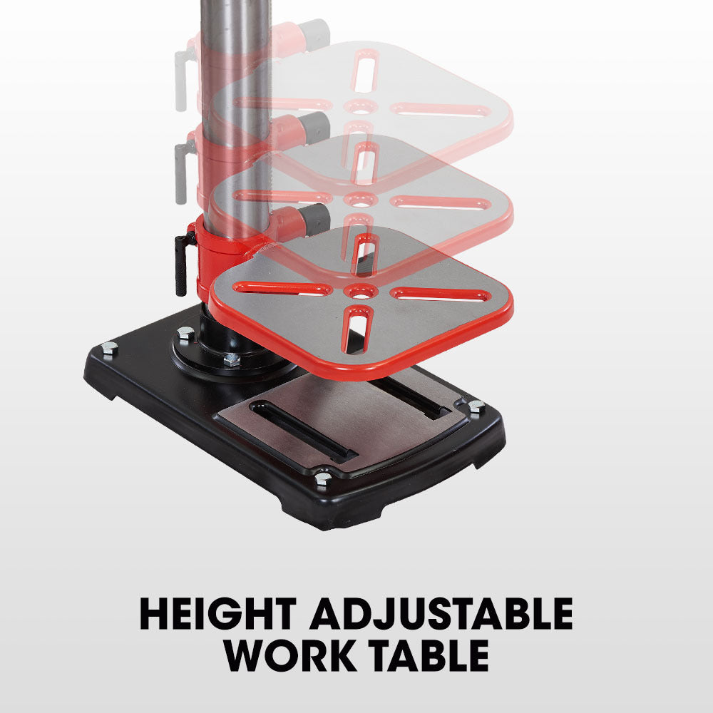 Baumr-AG 600W 12  Pedestal Bench Drill Press, 12 Speeds, 16mm Chuck (DP17)