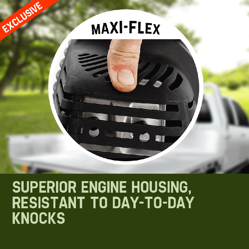 BAUMR-AG 65cc 9in1 Long Reach Garden Multi-tool, Pole Saw, Hedge & Line Trimmer, Brush Cutter, 12 Tree Trimming Pruning Chainsaw Bar, 2 Extension Shafts