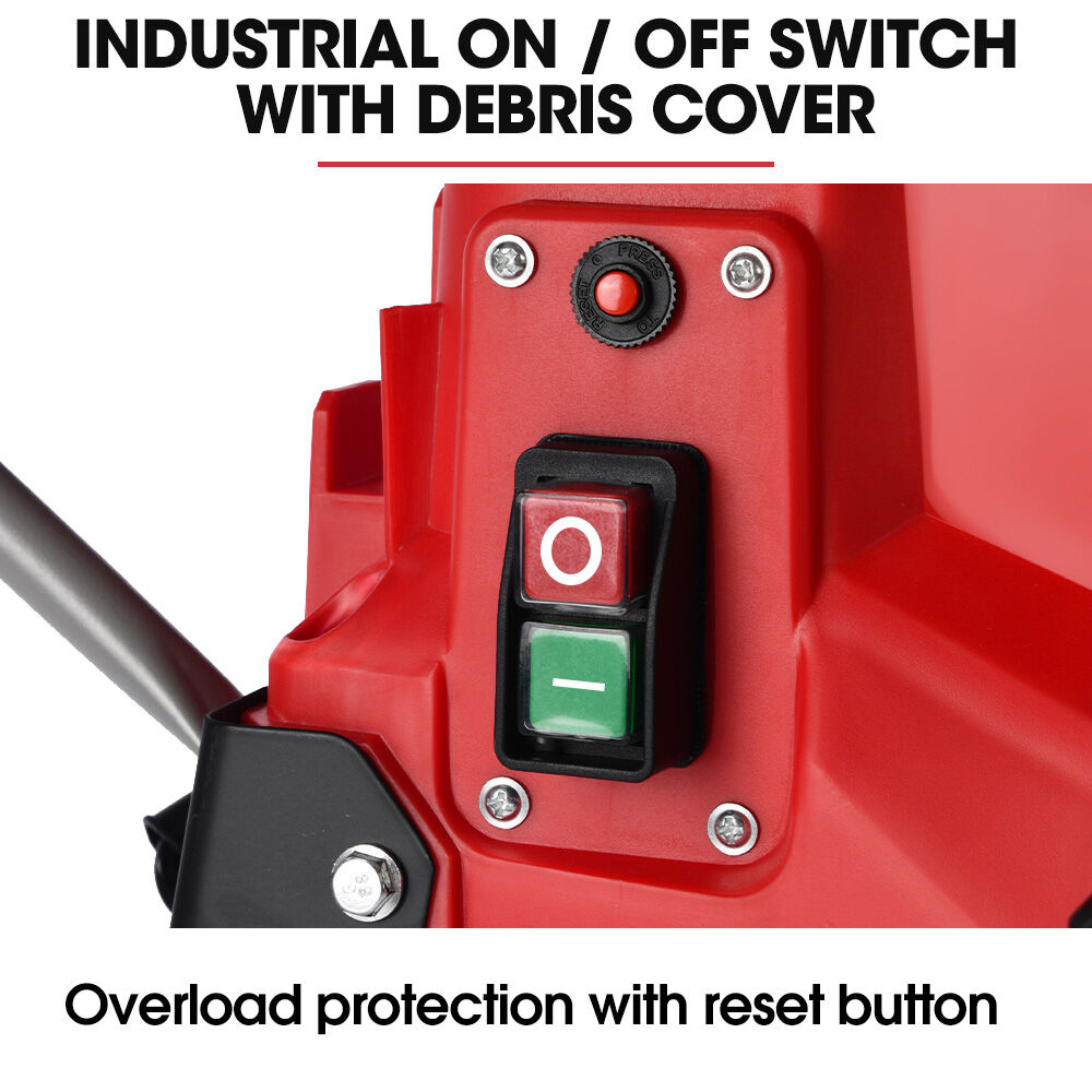 BAUMR-AG 2000W 255mm 10  Compound Table Saw, with Stand, Expandable Worktop, Vacuum Port, 45 Degree Bevel, +/- 45 Degree Mitre, Anti-tip